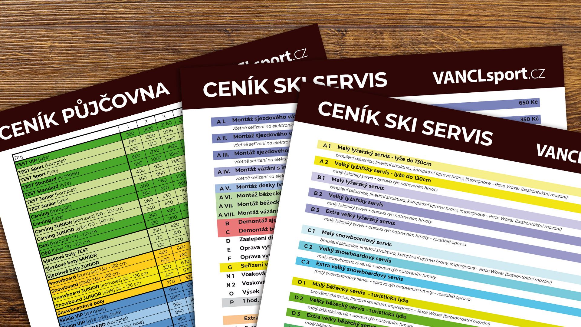 Ceník test centra