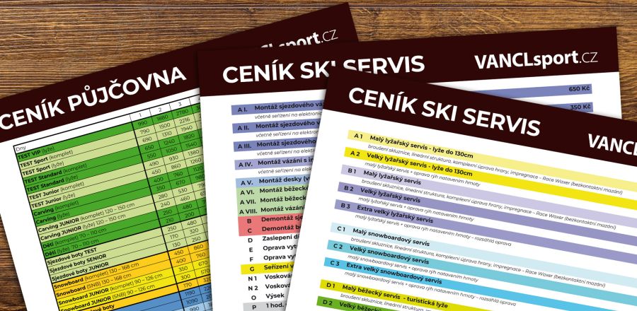 Ceník